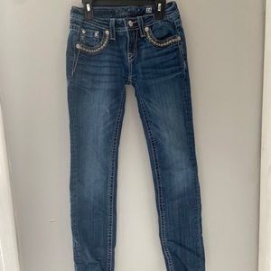 7 girls skinny Miss Me jeans
